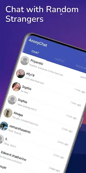 Play AnonyChat - Random Strangers  and enjoy AnonyChat - Random Strangers with UptoPlay