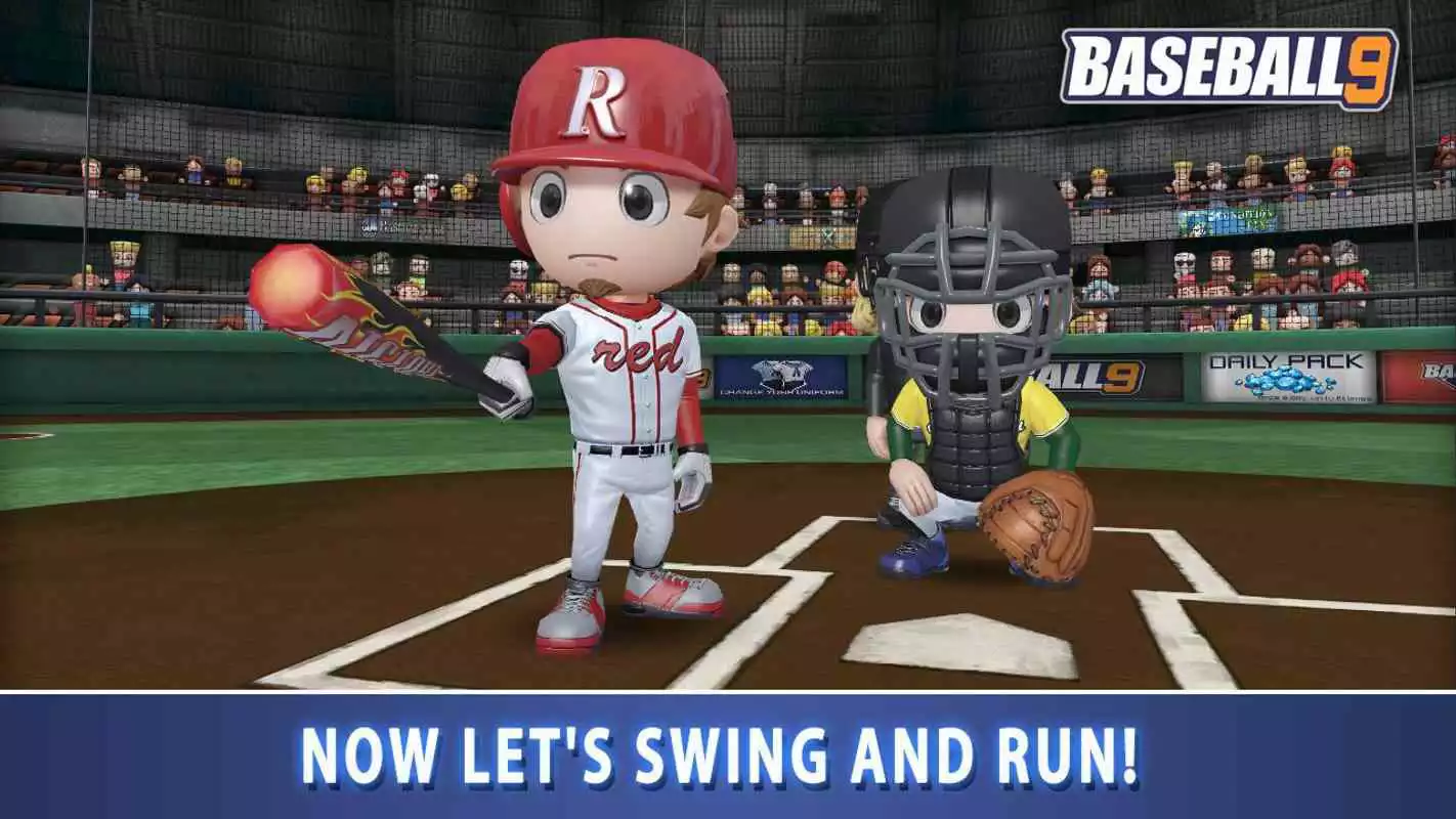 Play BASEBALL 9 as an online game BASEBALL 9 with UptoPlay