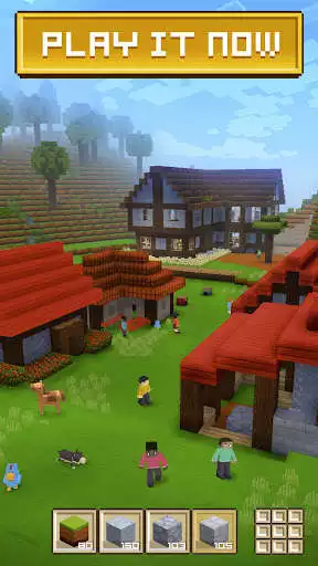 Play Block Craft 3D：Building Game  and enjoy Block Craft 3D：Building Game with UptoPlay