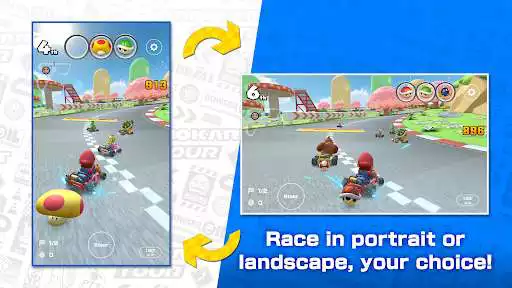 玩 Mario Kart Tour 并通过 UptoPlay 享受 Mario Kart Tour