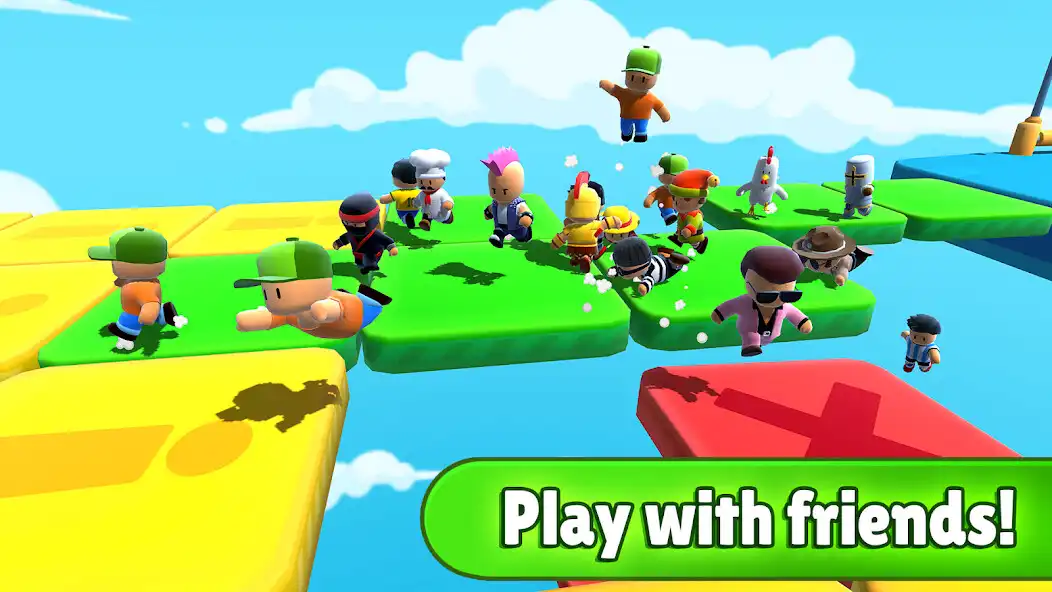 Play Stumble Guys  and enjoy Stumble Guys with UptoPlay