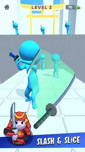 Play Sword Play! Ninja Slice Runner  and enjoy Sword Play! Ninja Slice Runner with UptoPlay